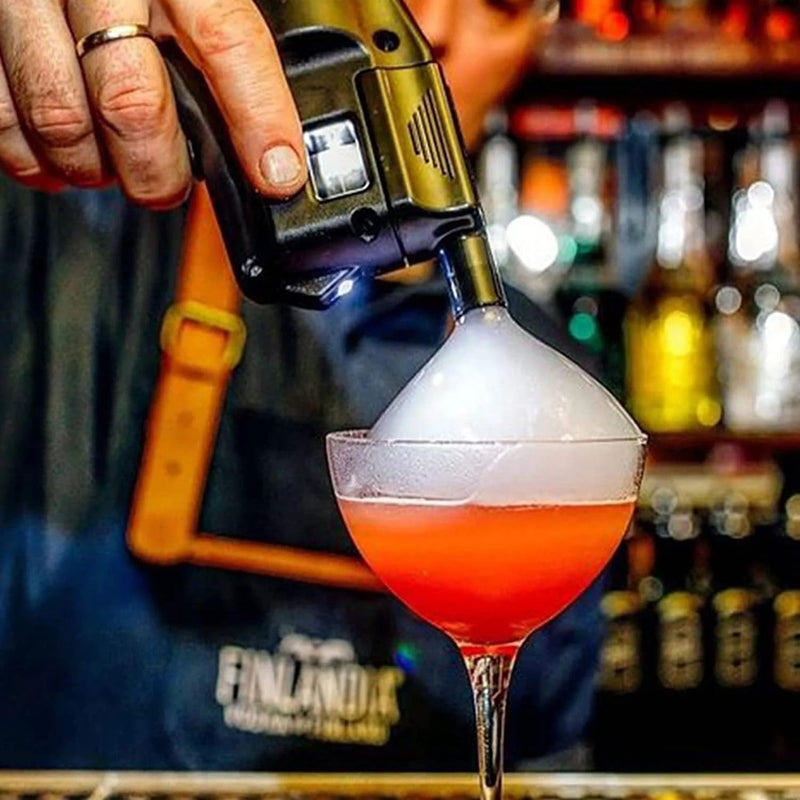 Smoked Cocktail Bubble & Smoke Gun Kit For Drinks & Food